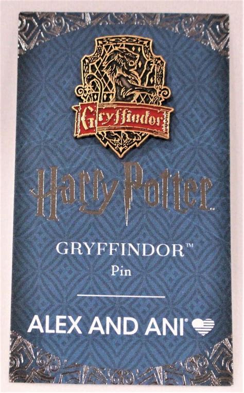 Alex and Ani Harry Potter Pin Hogwarts House Of Gryffindor 2018 ...