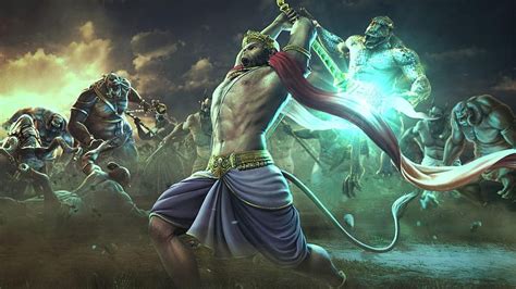 Ramayan concept art, lord hanuman 3d HD wallpaper | Pxfuel