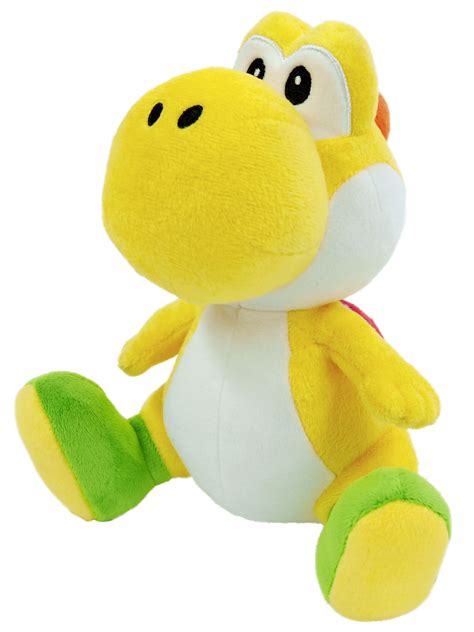 Yellow Yoshi 8″ Plush | Little Buddy Toys