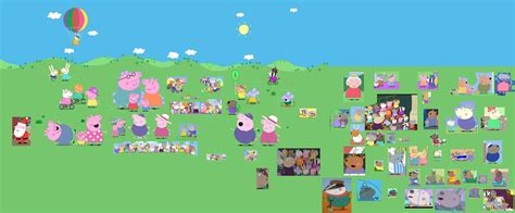 Image - All peppa pig characters v16.jpg | Peppa Pig Fanon Wiki ...