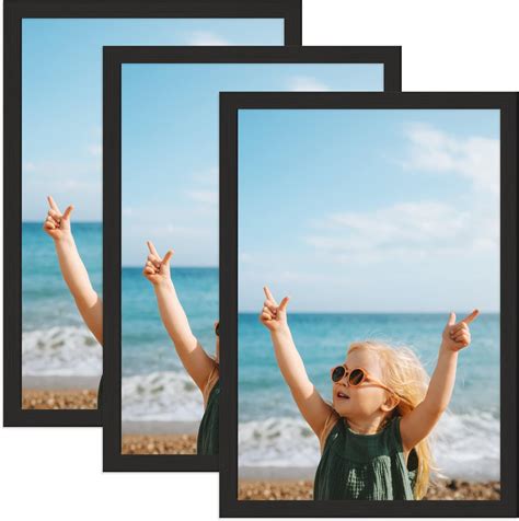 ARTWIND 12x18 Poster Frame 3 Pack, Black Wood Photo India | Ubuy