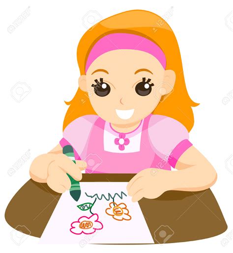 child drawing clipart - Clipground