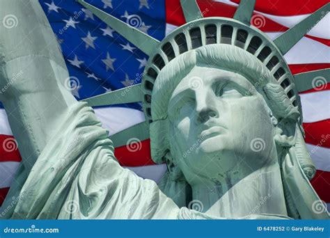 Flag of Liberty stock photo. Image of freedom, manhattan - 6478252