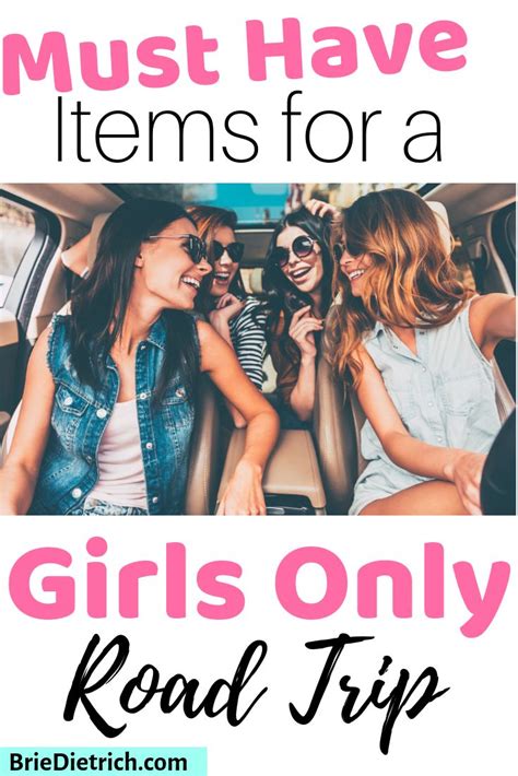 8 Must HAve Essentials For An Epic Girls Only Road Trip | Road trip ...