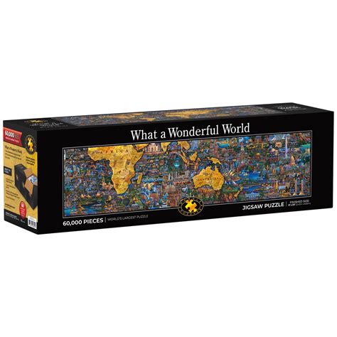 Dowdle World's Largest Jigsaw Puzzle "What a Wonderful Wo...