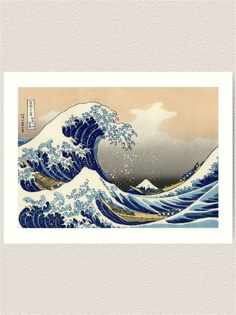 "Great Wave" Art Print for Sale by rapplatt | Redbubble