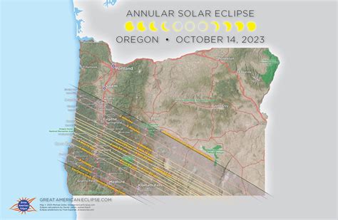 Annular eclipse 2023 Oregon — Great American Eclipse