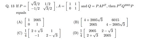 Orthogonal Matrix