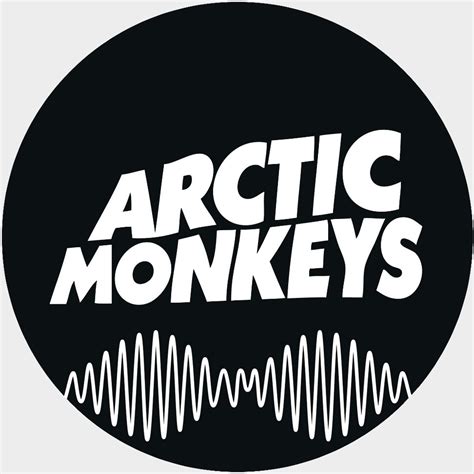 Arctic Monkeys Black and White Logo - LogoDix