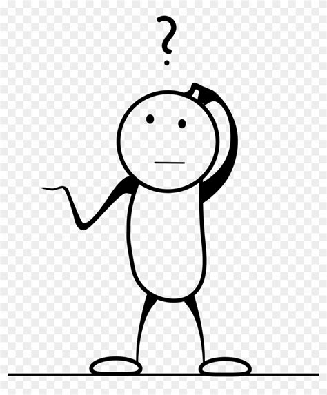 Confused Black Guy Png - Cartoon Clipart Remember, Transparent Png ...