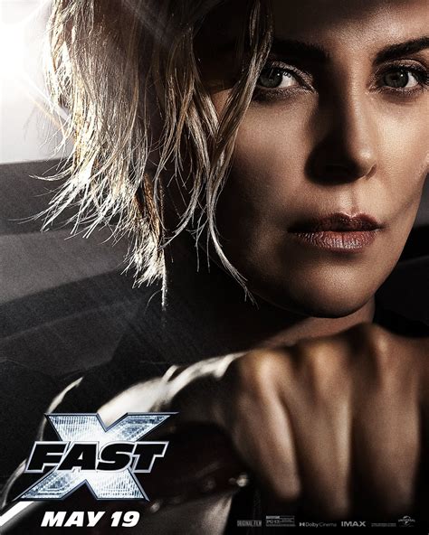 Fast X (2023) Character Poster - Charlize Theron as Cipher - Fast and ...