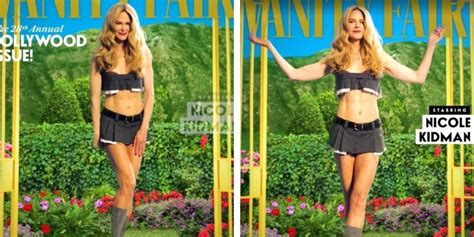 PHOTO: Nicole Kidman's 'schoolgirl' outfit in Vanity Fair cover enrages ...