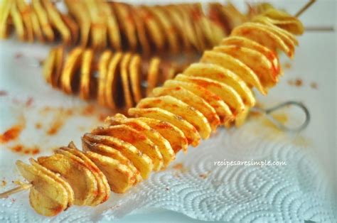 Twister Potatoes - Recipes are Simple