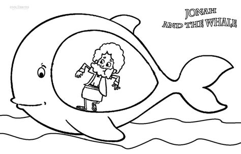 Printable Jonah and the Whale Coloring Pages For Kids | Cool2bKids