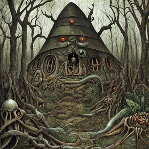 Witch Hut by BunnyworksStudio on DeviantArt