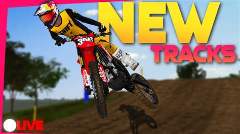 TRYING OUT SOME NEW MX BIKES TRACKS!! - YouTube