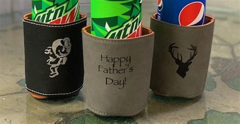 Custom Engraved Drink Koozies Personalized Great Holiday - Etsy