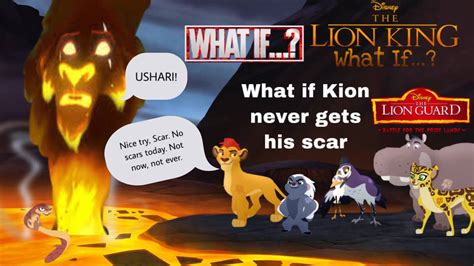 What if Kion never gets his scar by MasterofLaughter on DeviantArt