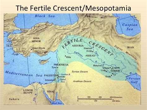 Map of Ancient Mesopotamia