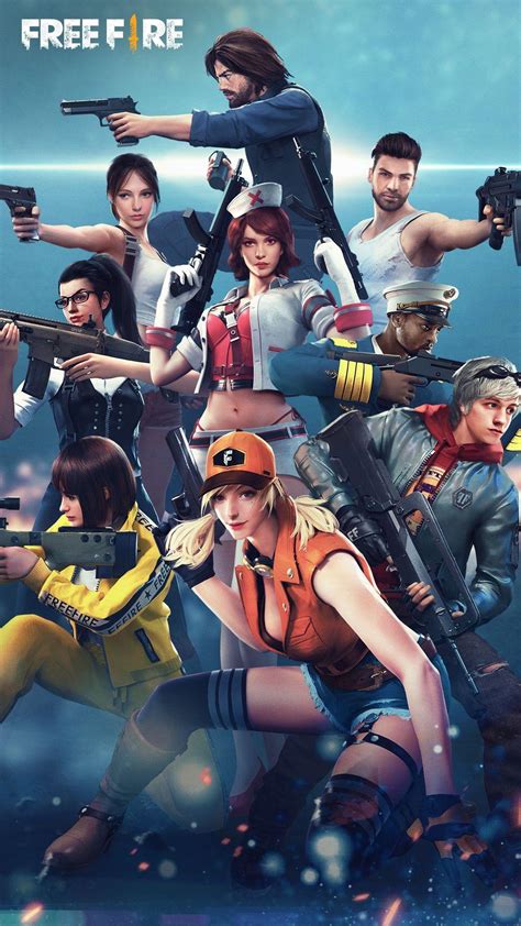 Free Fire Characters Wallpapers - Wallpaper Cave