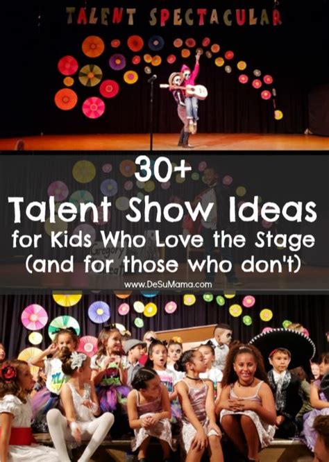 30+ Talent Show Ideas for Kids Who Love Performing!