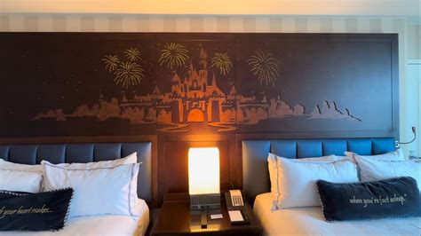 Disneyland Hotel - Premium Park View Room 2849 Tour - YouTube