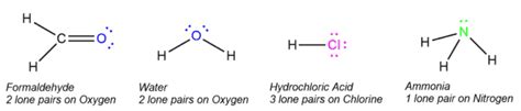 Lone Pair - Learn Chemistry Online | ChemistryScore