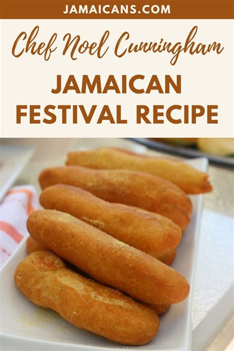 Chef Noel Cunningham Jamaican Festival Recipe - Jamaicans and Jamaica ...