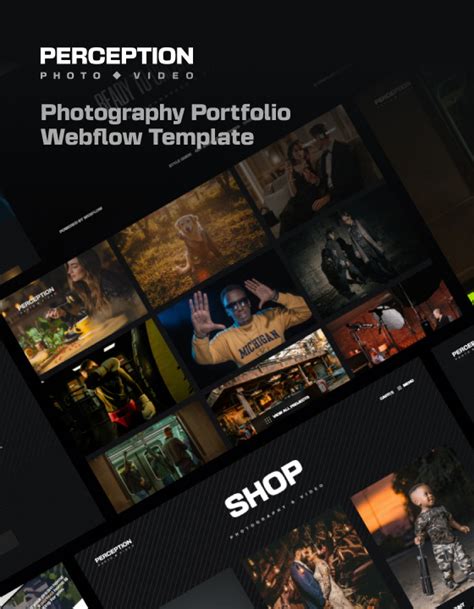 Perception - Photography HTML5 Responsive Website Template