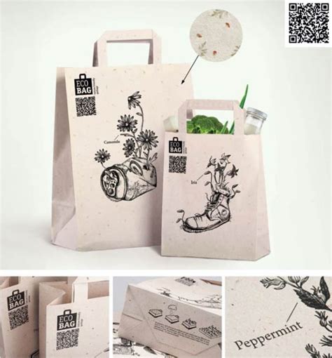 40 Creative Paper Bag Design Ideas - Jayce-o-Yesta