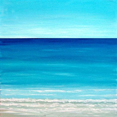 Beach Painting Ocean Painting Modern Contemporary Seascape