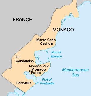 Monaco Map