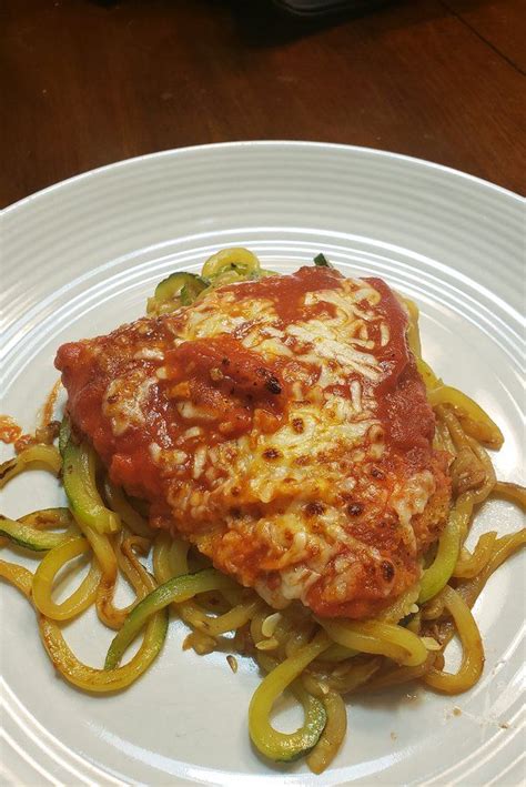 Keto Chicken Parmesan | Recipe | Keto recipes dinner, Chicken main dish ...