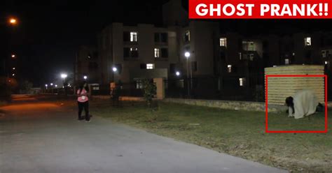 Scariest Ghost Prank Ever! Check Out How Students Reacted When Ghost ...