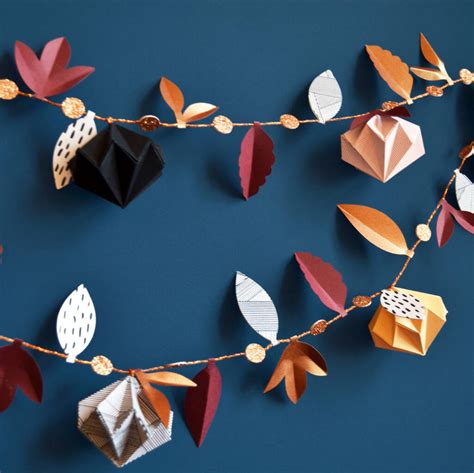 Origami Garland Paper Craft Kit By May Contain Glitter | Paper ...