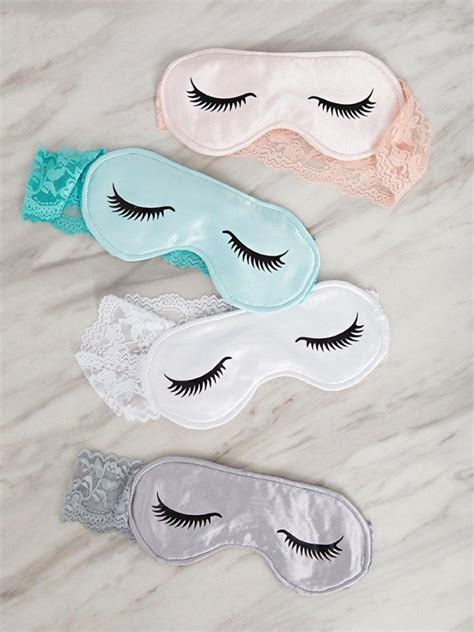 OMG, These DIY Bridal Sleep Masks Are Everything! | Diy sleep mask ...