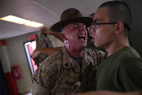 DVIDS - Images - Recruits meet Parris Island drill instructors who will ...