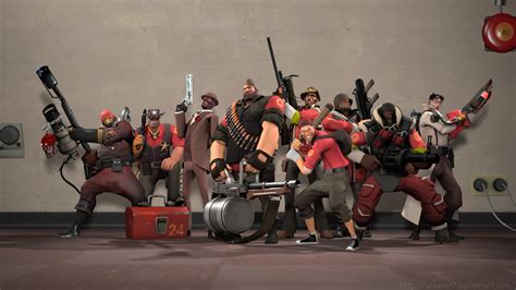 TF2 - Class Line Up by cfowler7-SFM on DeviantArt