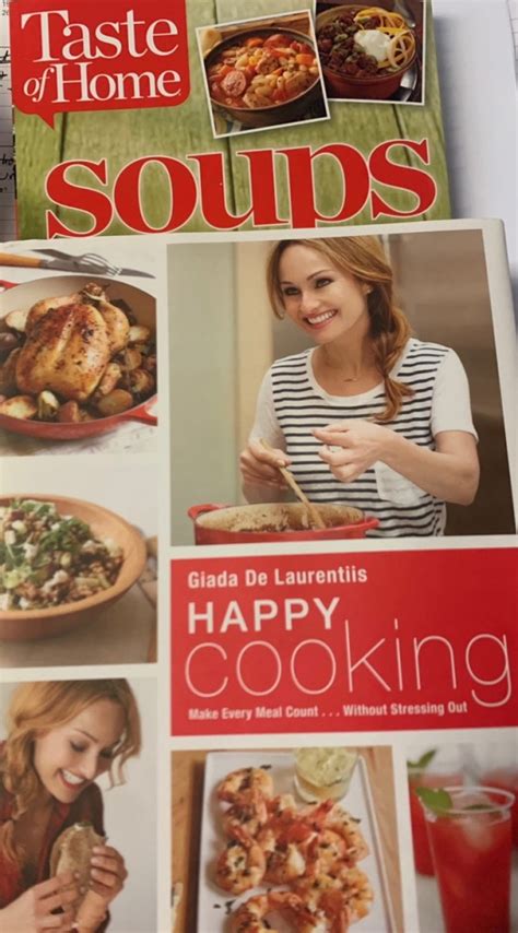 Table Hopping giveaway: Soup, Giada cookbooks - Table Hopping