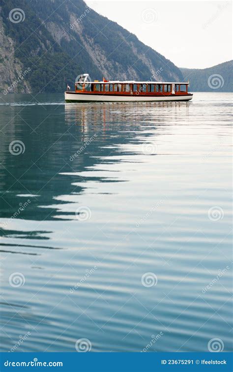 Tour Boat In Konigssee Lake Editorial Photo - Image: 23675291