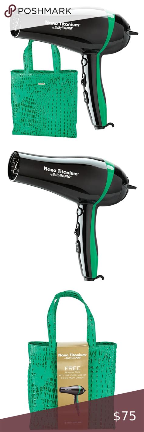 BaByliss Pro Nano Titanium™ Hair Dryer w Tote | Fashion tote, Tote ...