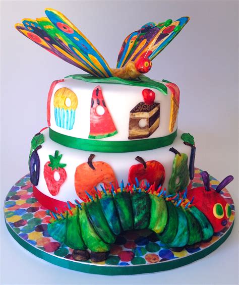 Elaine's Sweet Life: The Very Hungry Caterpillar Cake