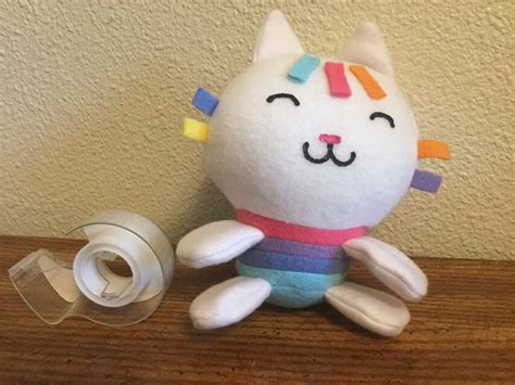 Cakey Cat plush toy 5 inches | Etsy