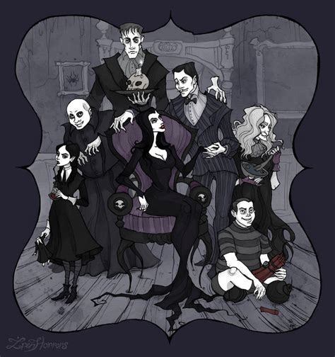 The Addams Family by IrenHorrors on DeviantArt