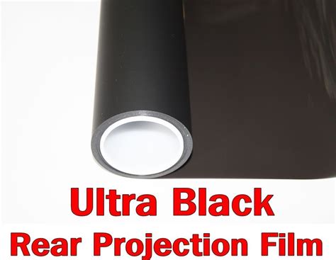 Wide:60"/Ultra Black Rear Projection Film/Projector/Screen/Material ...