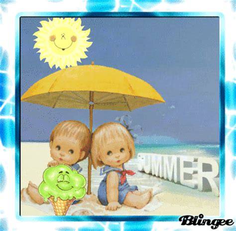 Baby Summer Beach Gif Pictures, Photos, and Images for Facebook, Tumblr ...