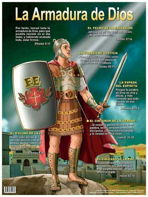 la armadura del cristiano | Word of god, Armor of god, Biblical verses