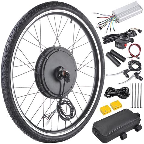 48V 1000W26" Front Wheel Electric Bicycle Motor Kit EBike Cycling Hub ...