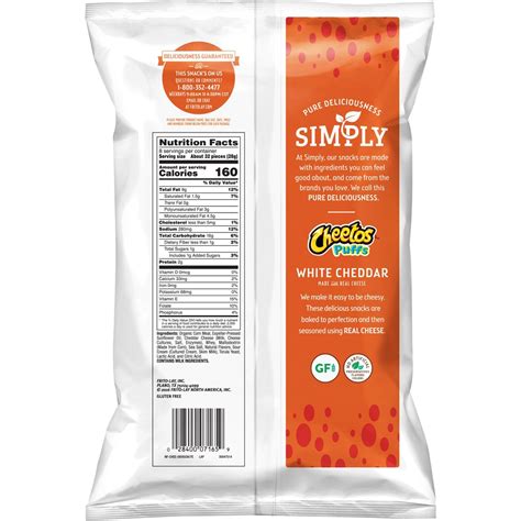 Cheetos Cheese Flavored Snacks White Cheddar Puffs 8 oz | Shipt