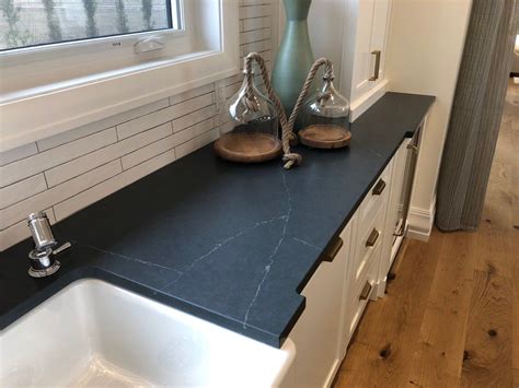 Charcoal Soapstone Quartz Countertops